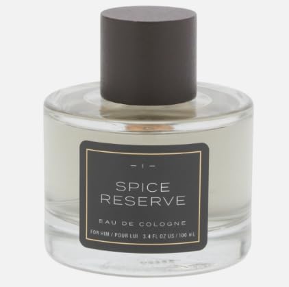 Premium Spice Reserve Cologne for Men - Long Lasting Fragrance with Warm Spicy Notes - Perfect for Date Nights, Office & Special Occasions