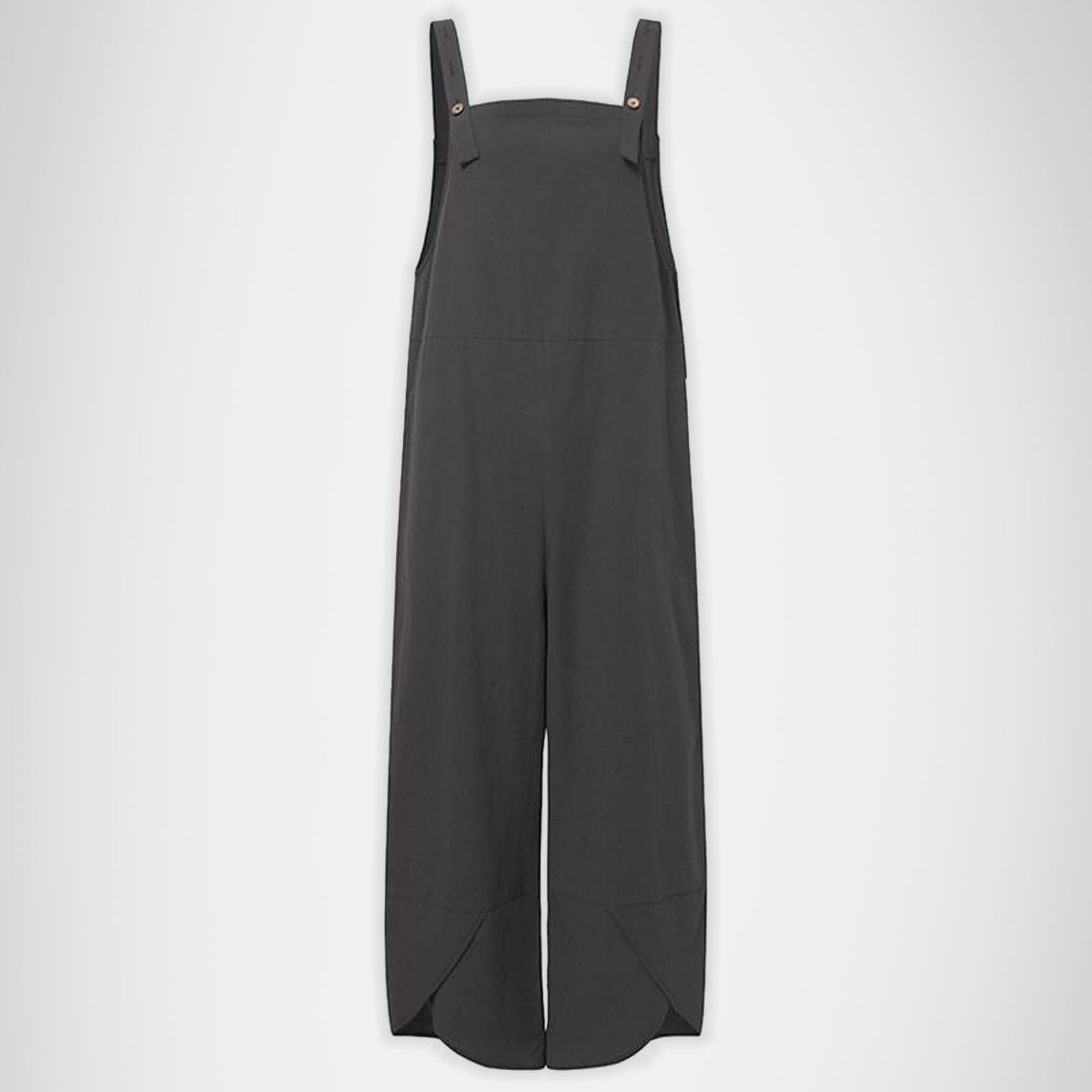 Beokeuioe Men's Sleeveless Dungaree Jumpsuit - Summer Work Overalls with Loose Fit for Men | Perfect for Construction, Gardening & Casual Wear