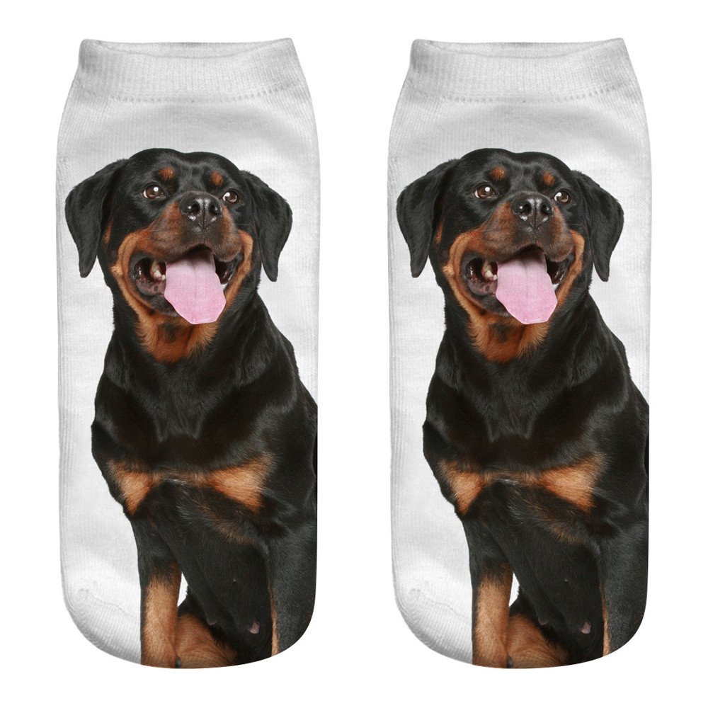 Vedolay Women's Winter Socks - 3D Printed Cute Cartoon Cotton Casual & Sports Socks for Everyday Wear, Gym, and Outdoor Activities