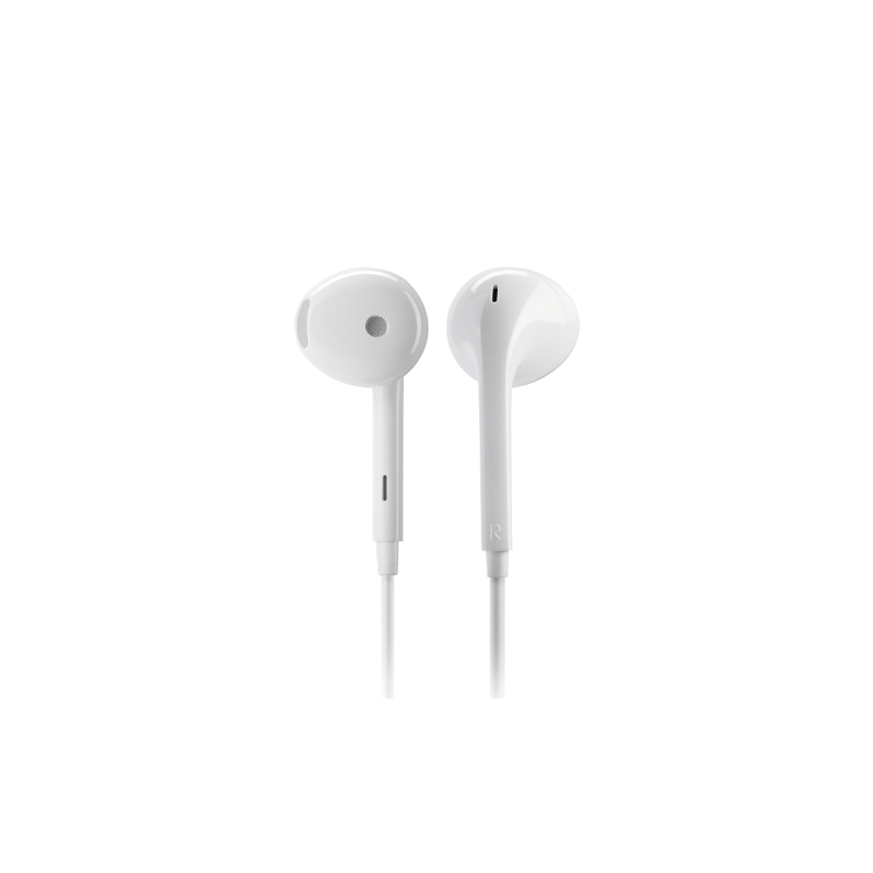 Edifier P180 Plus White Wired Earbuds with Built-in Microphone - 3.5mm Audio Jack for Smartphones, Laptops & Gaming Headsets