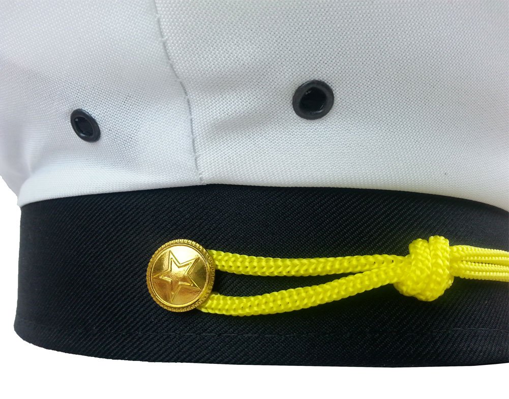 Funny Captain Hats for Parties - Nautical Theme Yacht & Cruise Ship Hats - Perfect for Bachelor & Bachelorette Parties, Costume Events and Themed Cruises