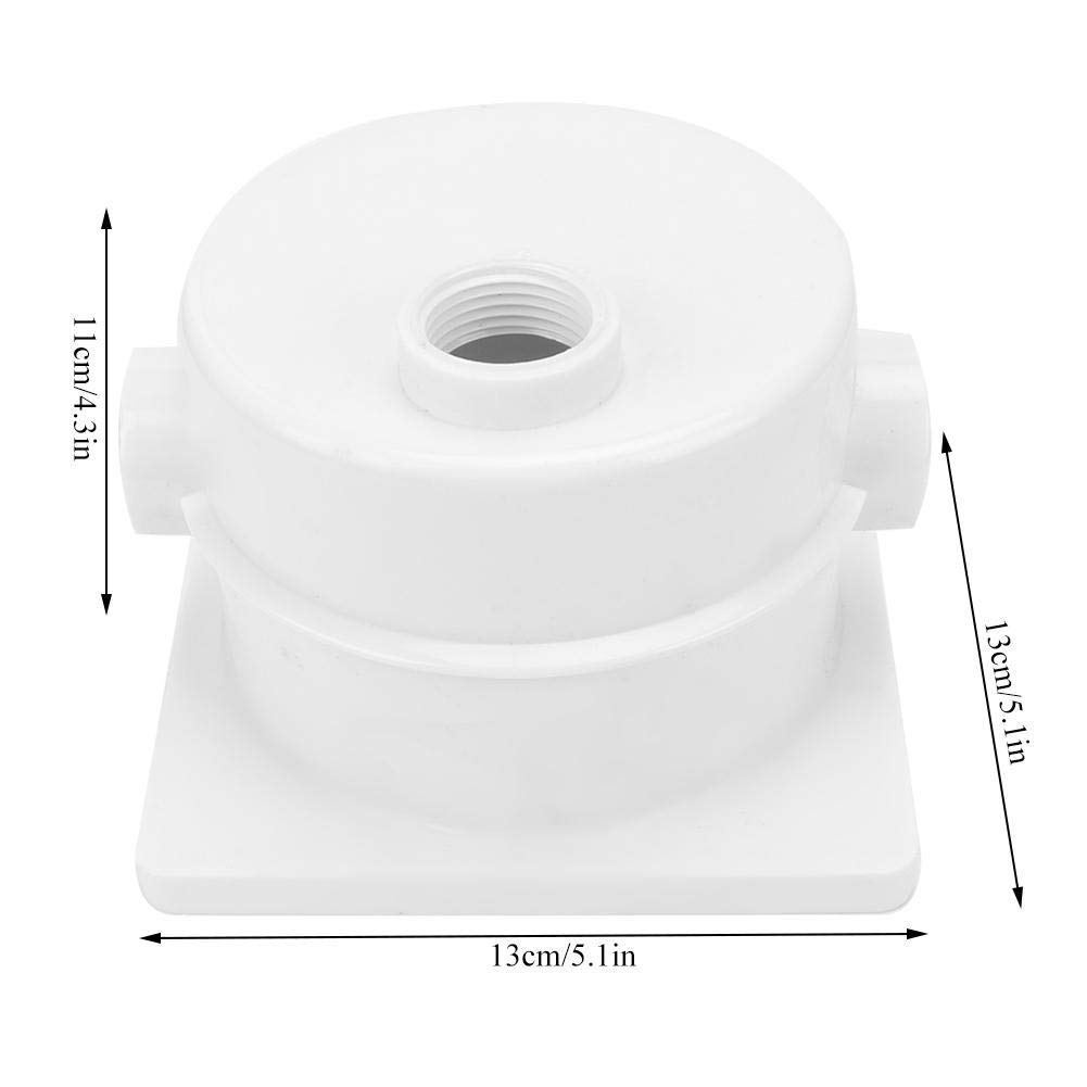Underwater Pool Junction Box, Easy-to-Replace Plastic Electrical Connector for Swimming Pool Lighting Distribution – Perfect for Underwater Light Installation and Maintenance