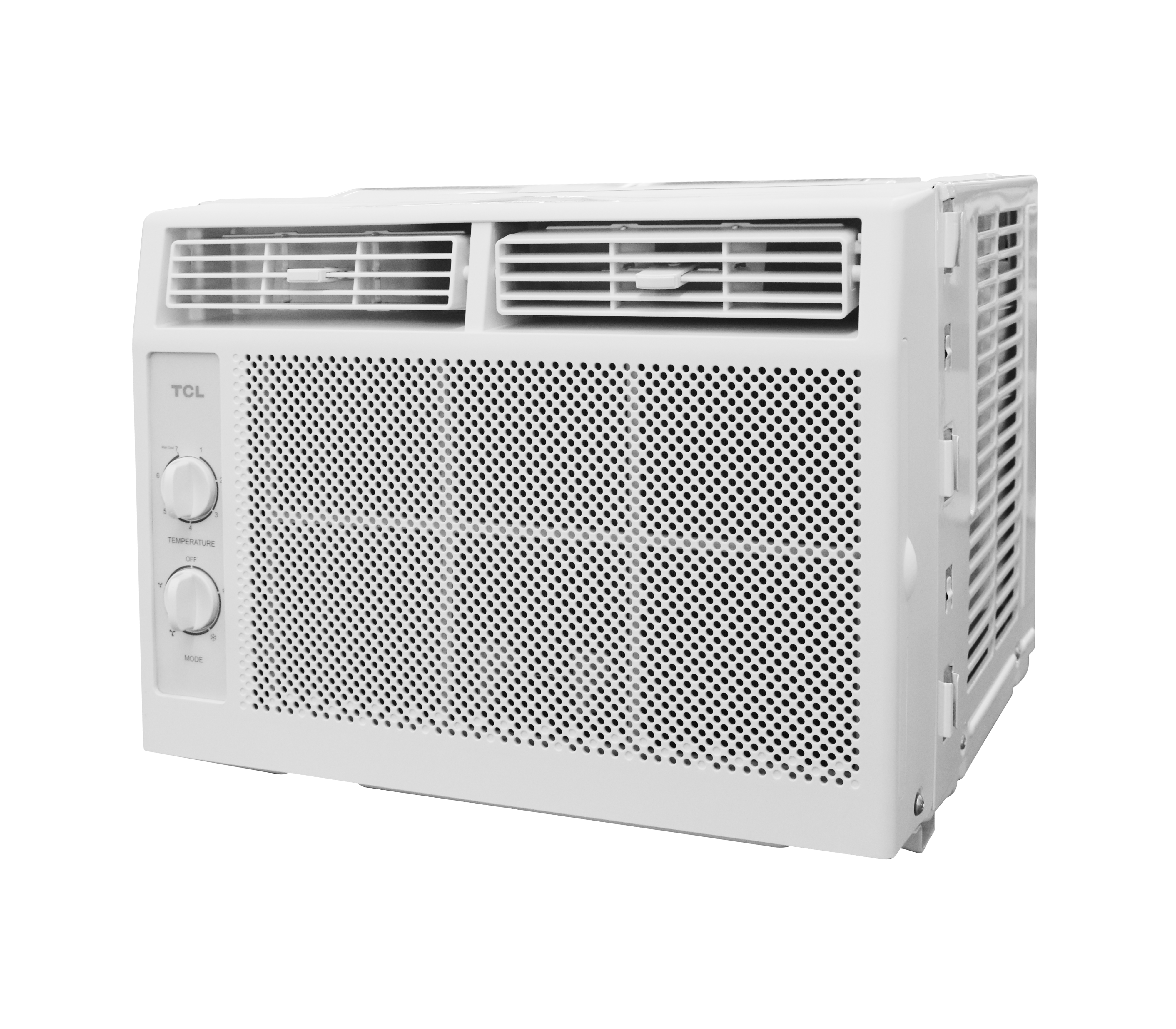 TCL 5000 BTU White Window Air Conditioner - Manual Controls, 110V - Perfect for Small Rooms, Bedrooms & Offices