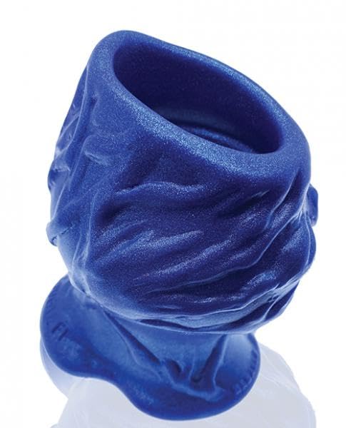 Pighole Squeal FF Hollow Plug - Blue Anal Toy for Men & Women, Stretching Training Butt Plug with Comfortable Base, Perfect for BDSM Play & Sensual Exploration