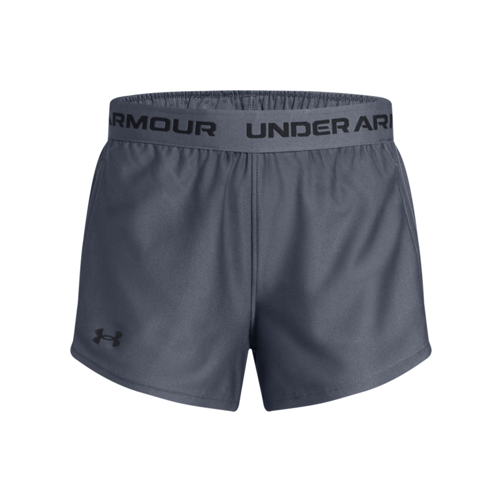 Under Armour Girls' Youth Tech Play Up Shorts - Lightweight, Breathable & Quick-Dry Athletic Shorts for Running, Soccer & Playtime