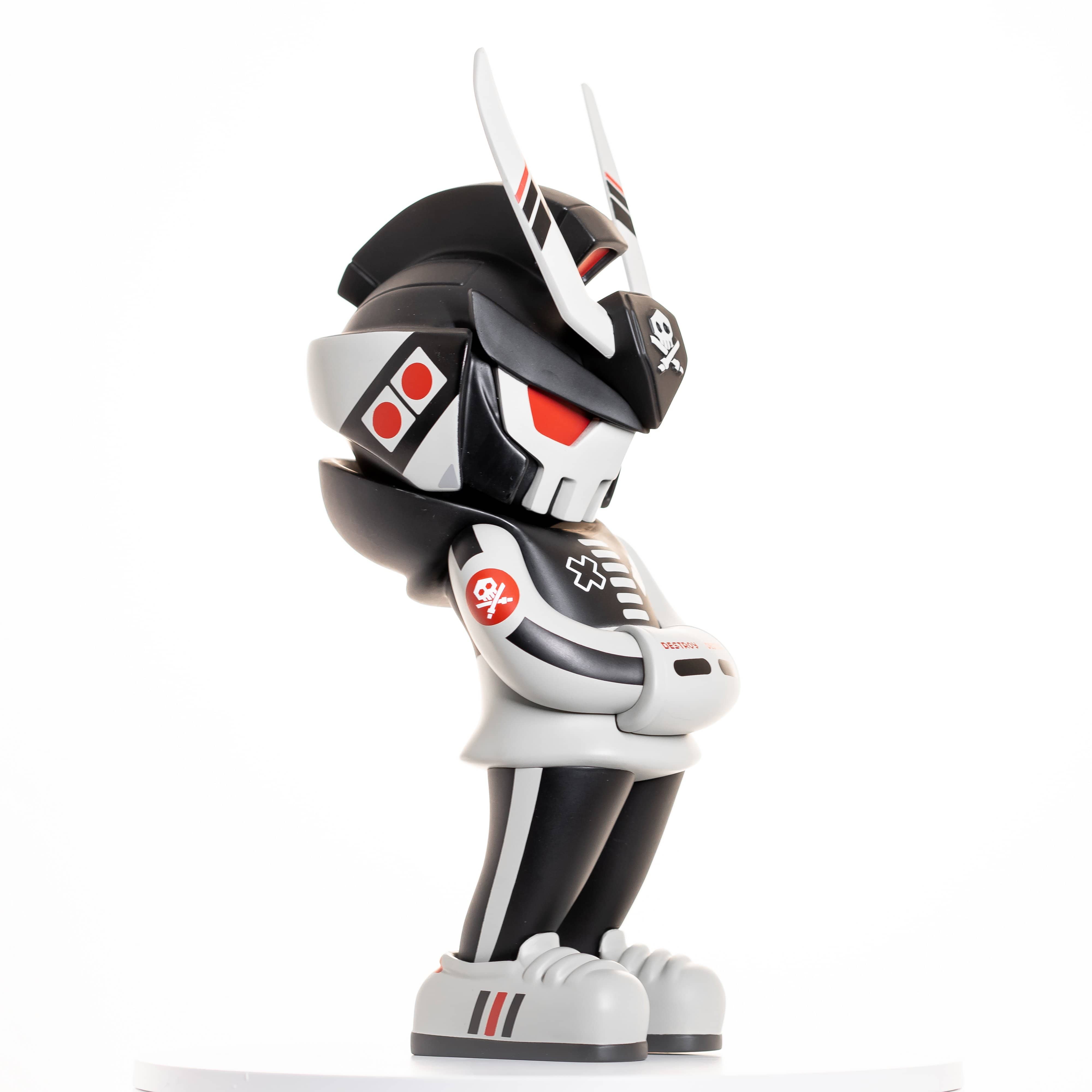 Retro Destroyer MEGA TEQ63 Action Figure - Limited Edition by Quiccs x Martian Toys x IamRetro - Collectible Vinyl Art Toy for Display & Home Decor