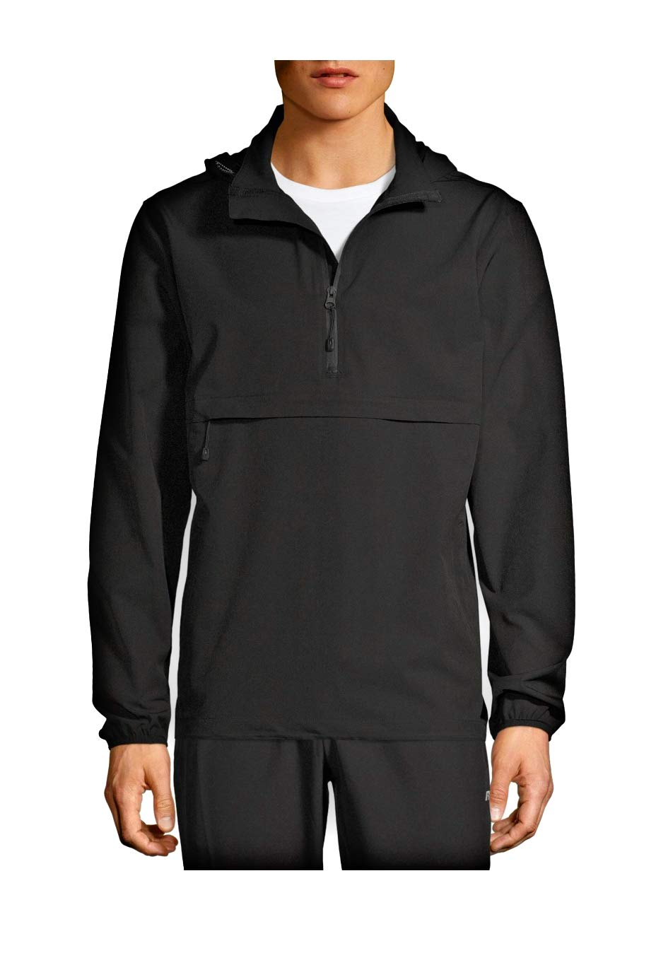 Swiss TECH Men's & Big Men's Lightweight Half-Zip Jacket - Breathable & Comfortable for Outdoor Activities, Hiking & Casual Wear