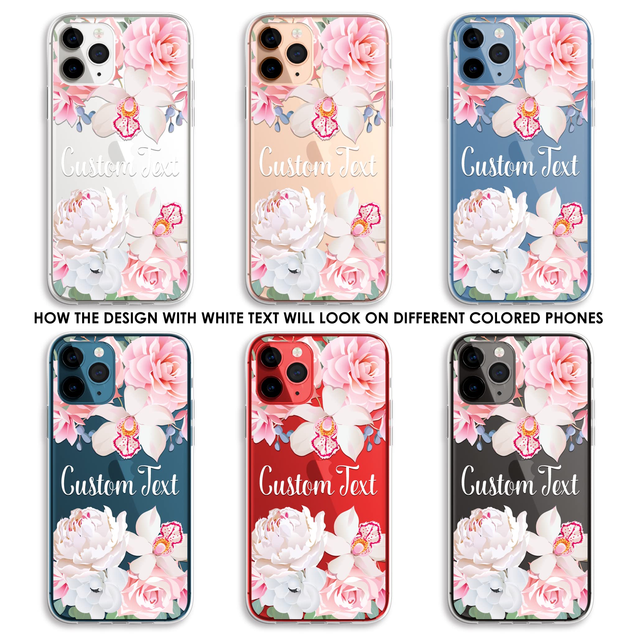 Custom Monogram Personalized Phone Case for iPhone 16/15/14/13/12 Mini - Durable Protective Cover with Unique Name Design | Perfect Gift for Birthday, Anniversary & Daily Use
