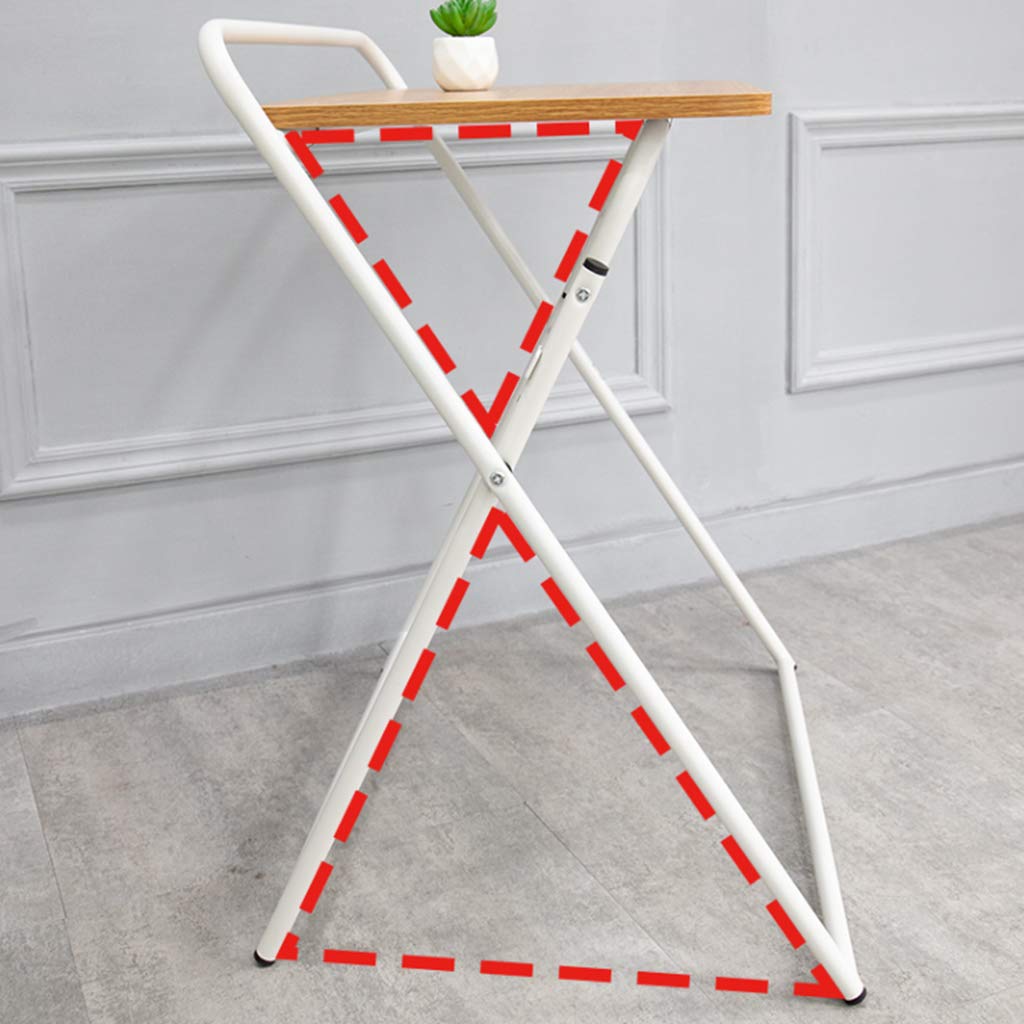 Double-Layer Computer Desk - Foldable Laptop Table for Home Office, Student Dorm & Small Spaces | Sturdy Writing Desk with Easy Assembly (Model 804896CM) | Perfect for Remote Work, Online Classes & Compact Living Areas