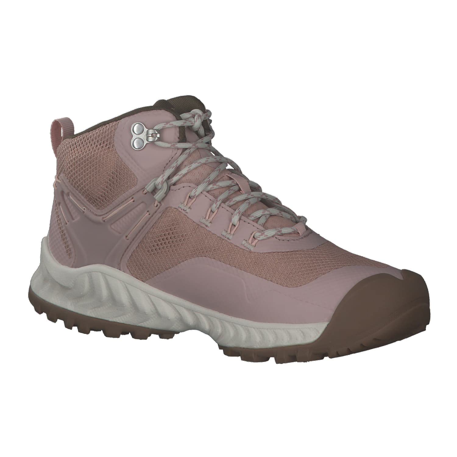 KEEN Women's Nxis Evo Mid Height Waterproof Hiking Boots - Lightweight Fast Packing Shoes for Outdoor Adventures, Trail Running & Travel