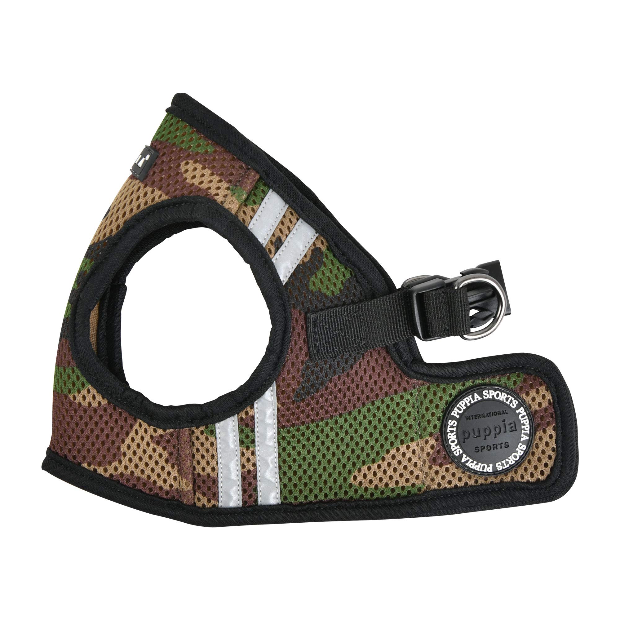 Puppia Soft Vest Harness Pro - Camo Small - Adjustable Dog Harness for Small Dogs - Perfect for Walking, Hiking & Outdoor Adventures