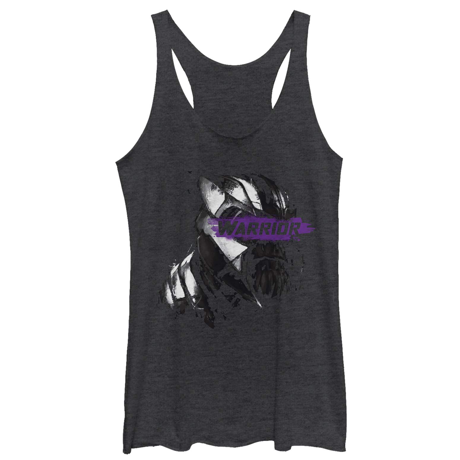 Marvel Mad Warrior Women's Racerback Tank Top - Superhero Graphic Workout Shirt for Gym, Running & Casual Wear