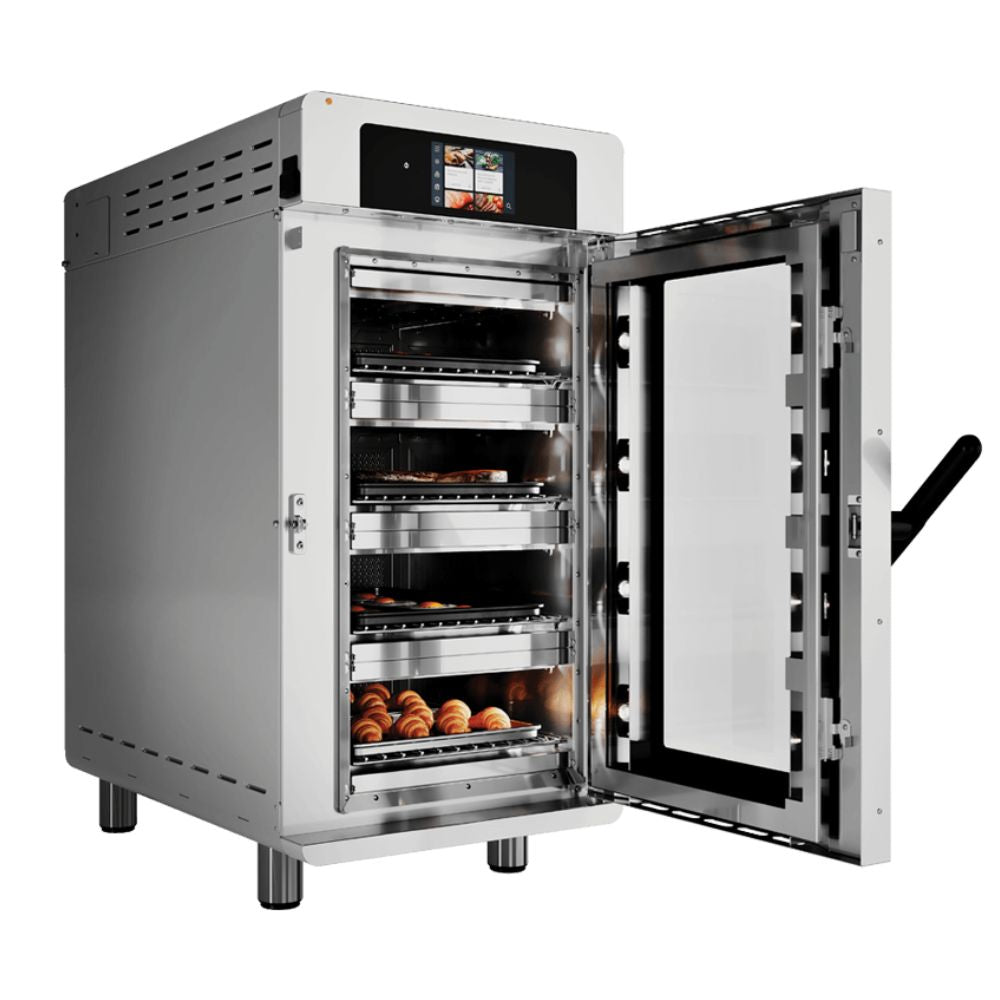 Alto Sham Vector H Series Half Size Electric Multi Cook Oven - Perfect for Small Kitchens, Dorms & RVs - Bake, Roast & Steam with Ease