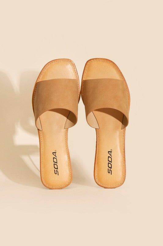 Airway S Flat Slides - Comfortable & Stylish Women's Sandals for Summer, Beach, and Casual Wear