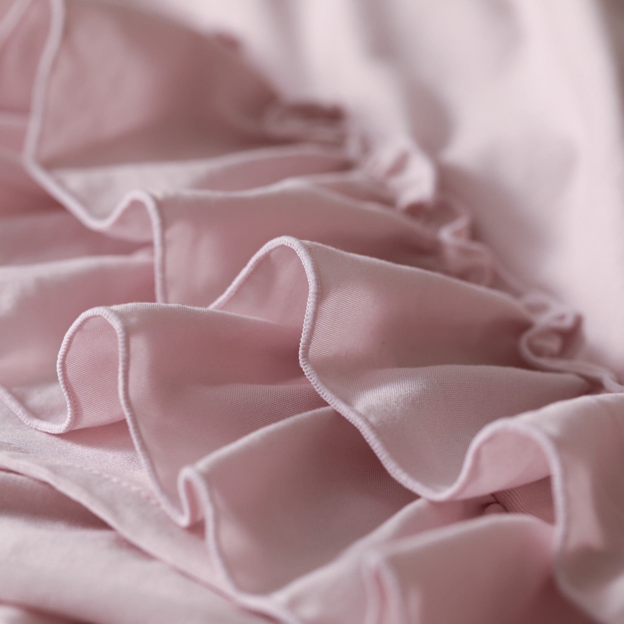 Fuwaro Cooling Blanket - Single Size, Pink Frill Design for Summer Comfort - Perfect for Hot Sleepers, Bedroom & Travel Use