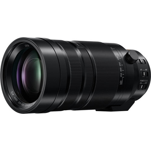 Panasonic Lumix G 100-400mm f/4.0-6.3 II ASPH. POWER O.I.S. Lens for Micro Four Thirds Cameras - Wildlife & Sports Photography, Travel & Outdoor Adventure