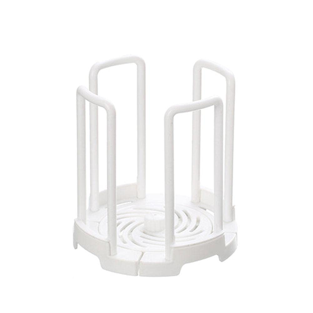 Adjustable Telescopic Dish Rack & Drainer - White Kitchen Tableware Storage Organizer with Drying Rack | Perfect for Small Spaces, Countertop Organization & Dish Drying in Apartments, Dorms & RVs