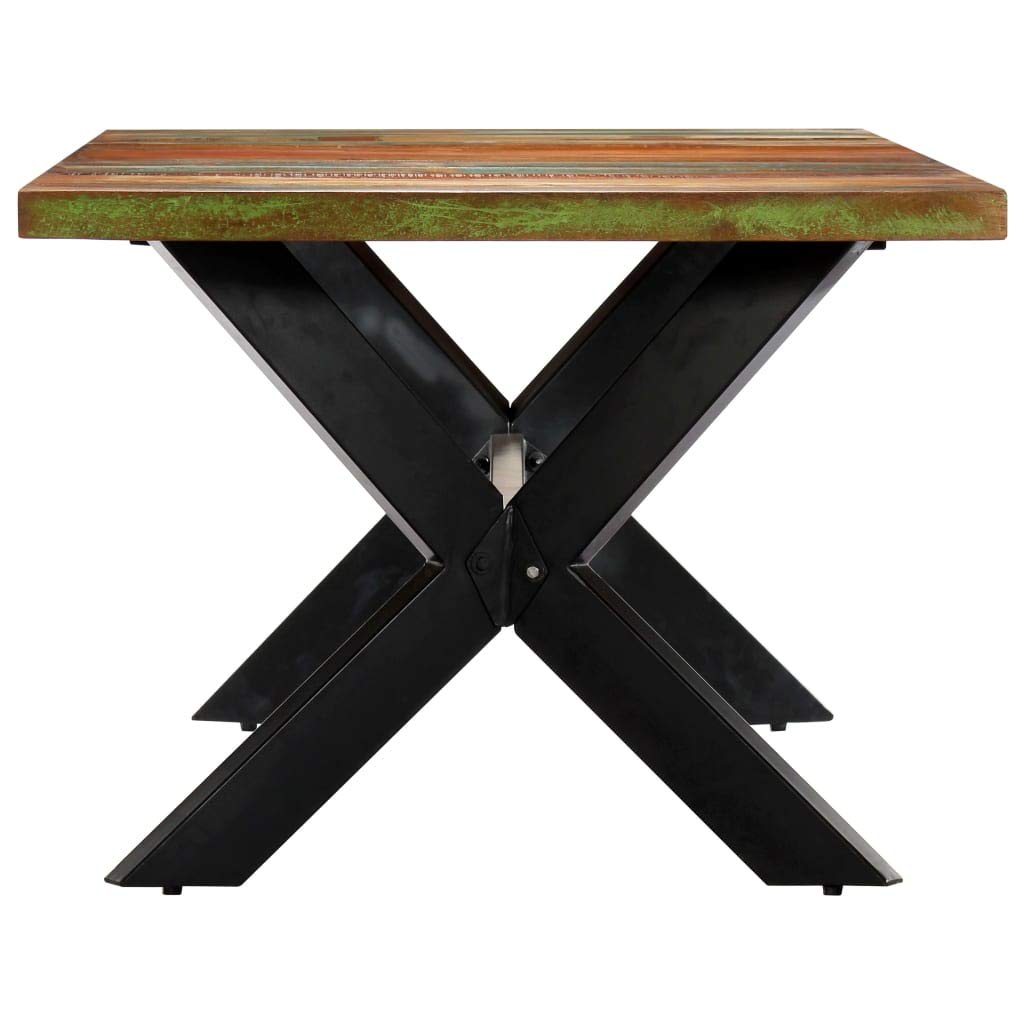 vidaXL Industrial Rectangular Dining Table 78.7