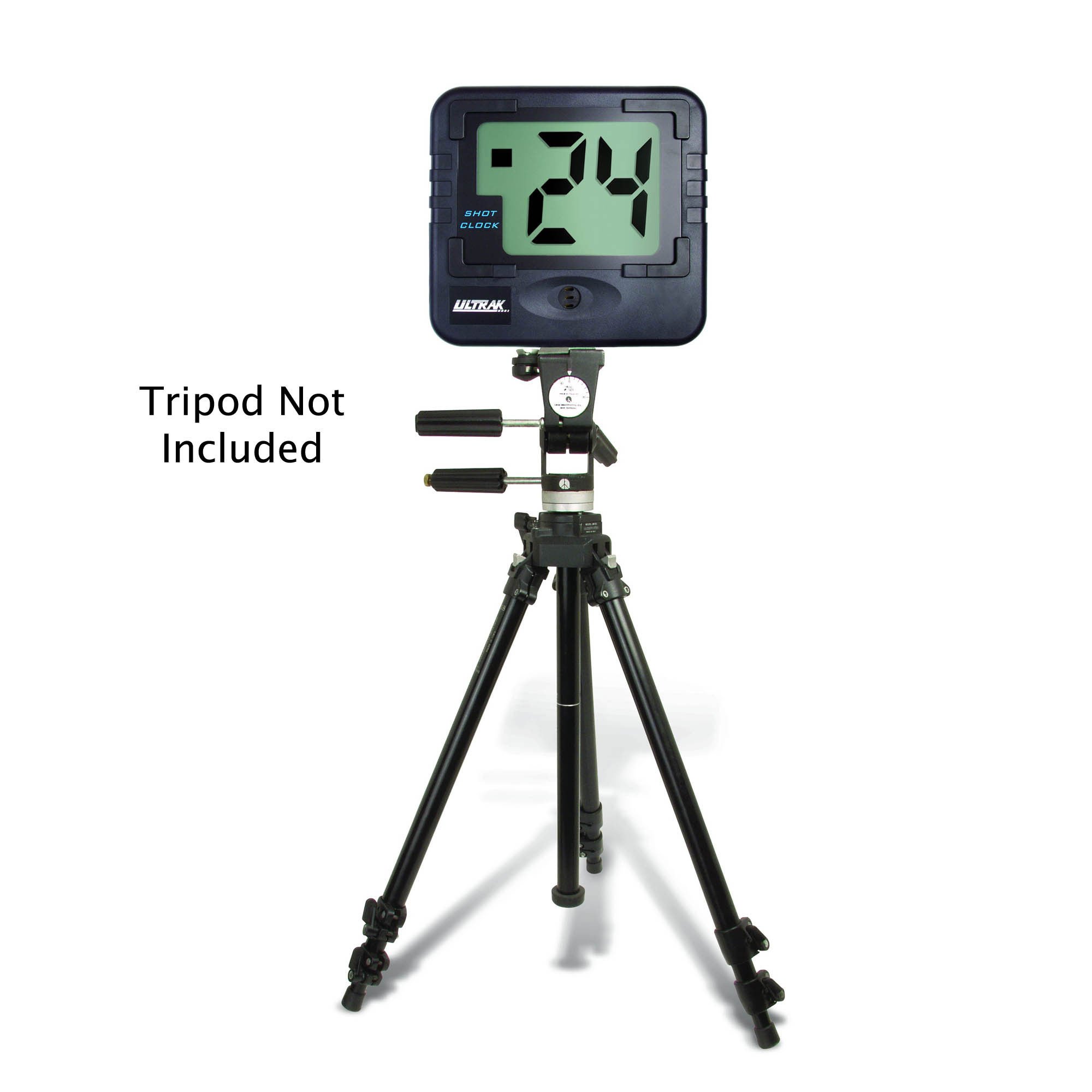 Ultrak LCD Shot Clock - Professional Basketball Game Timer with Countdown Display for Courts, Gyms & Sports Events