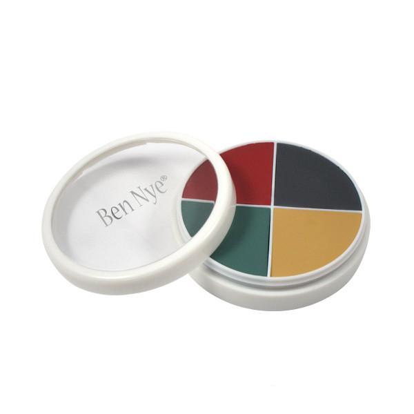 Ben Nye Professional FX Wheel - Special Effects Makeup Kit for Halloween, Cosplay & Theater | Professional Grade Cream Makeup Palette for SFX Artists