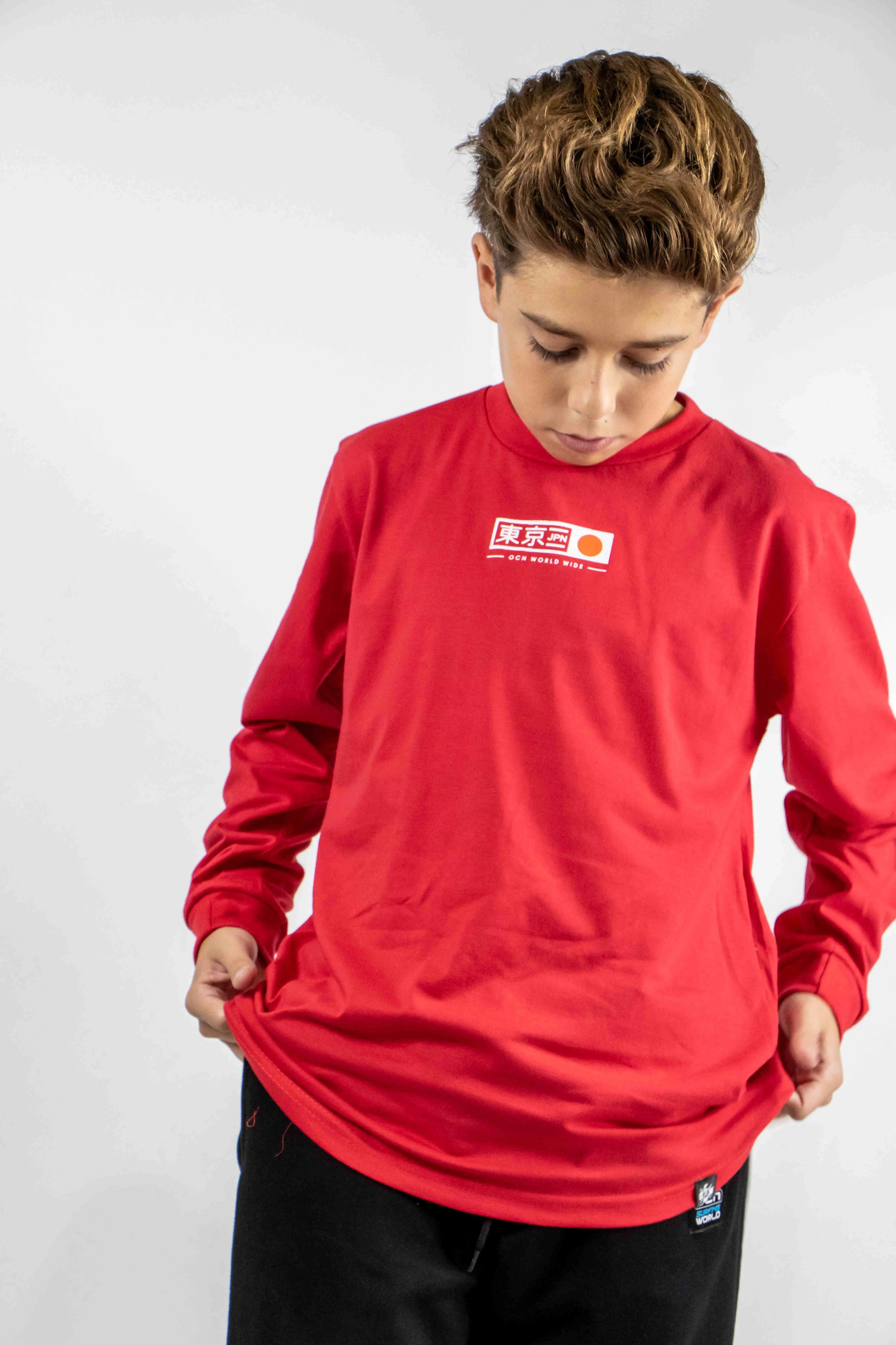 OCN RML System Red T-Shirt for Men - Breathable & Comfortable Cotton Tee - Perfect for Gym, Running & Casual Wear