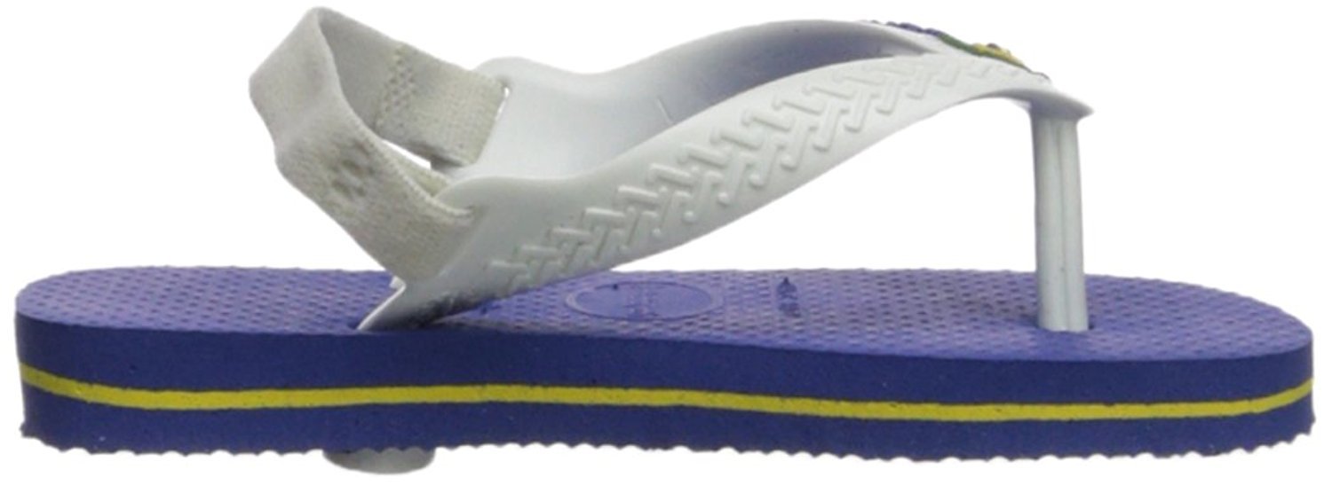 Havaianas Brazil Logo Flip Flop Sandals for Baby Boys - Comfortable Toddler Beach Shoes for Summer Play & Pool Days