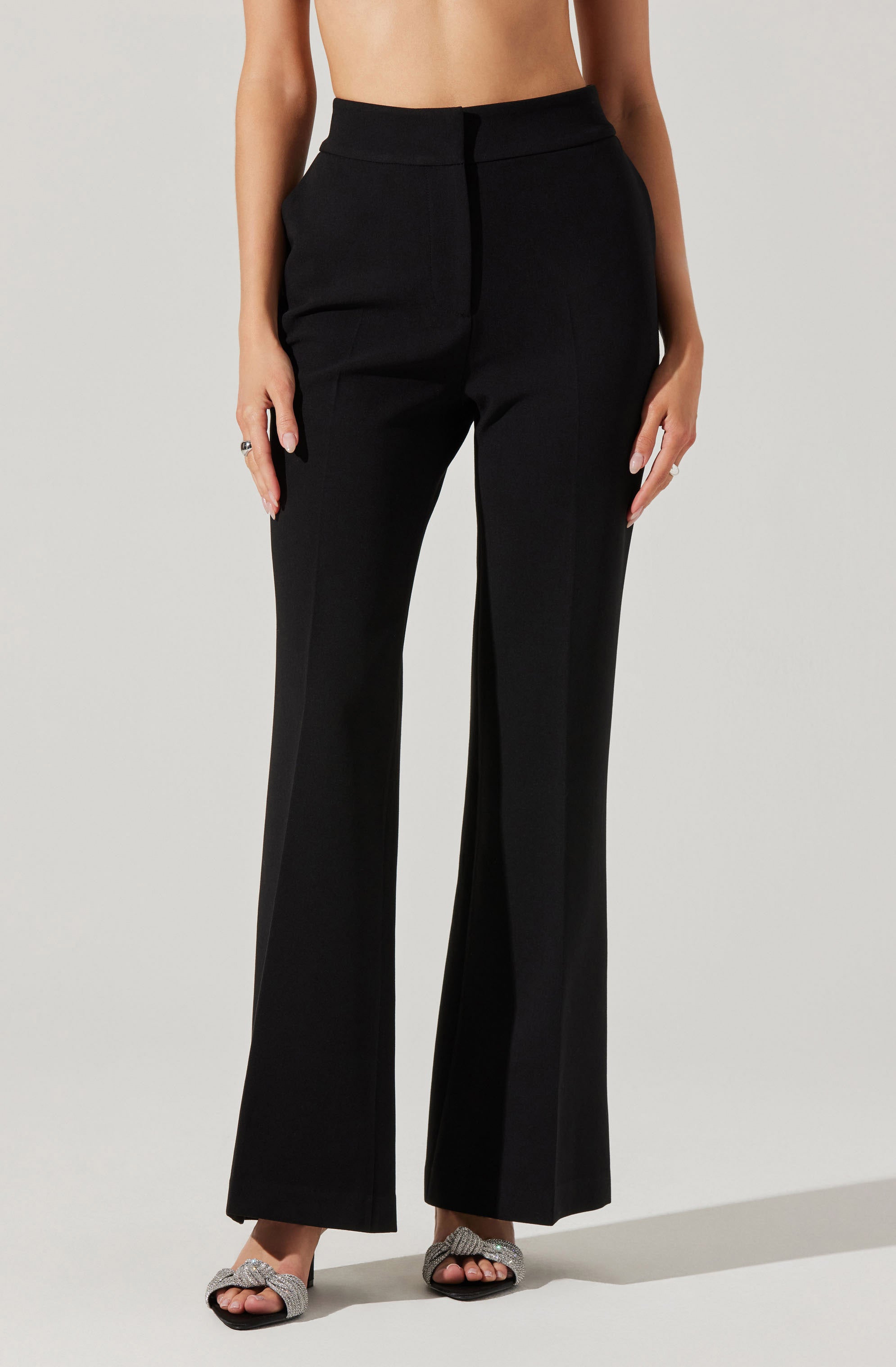 Lawson High Waisted Women's Dress Pants - Professional Office Work Pants for Business Casual & Formal Wear
