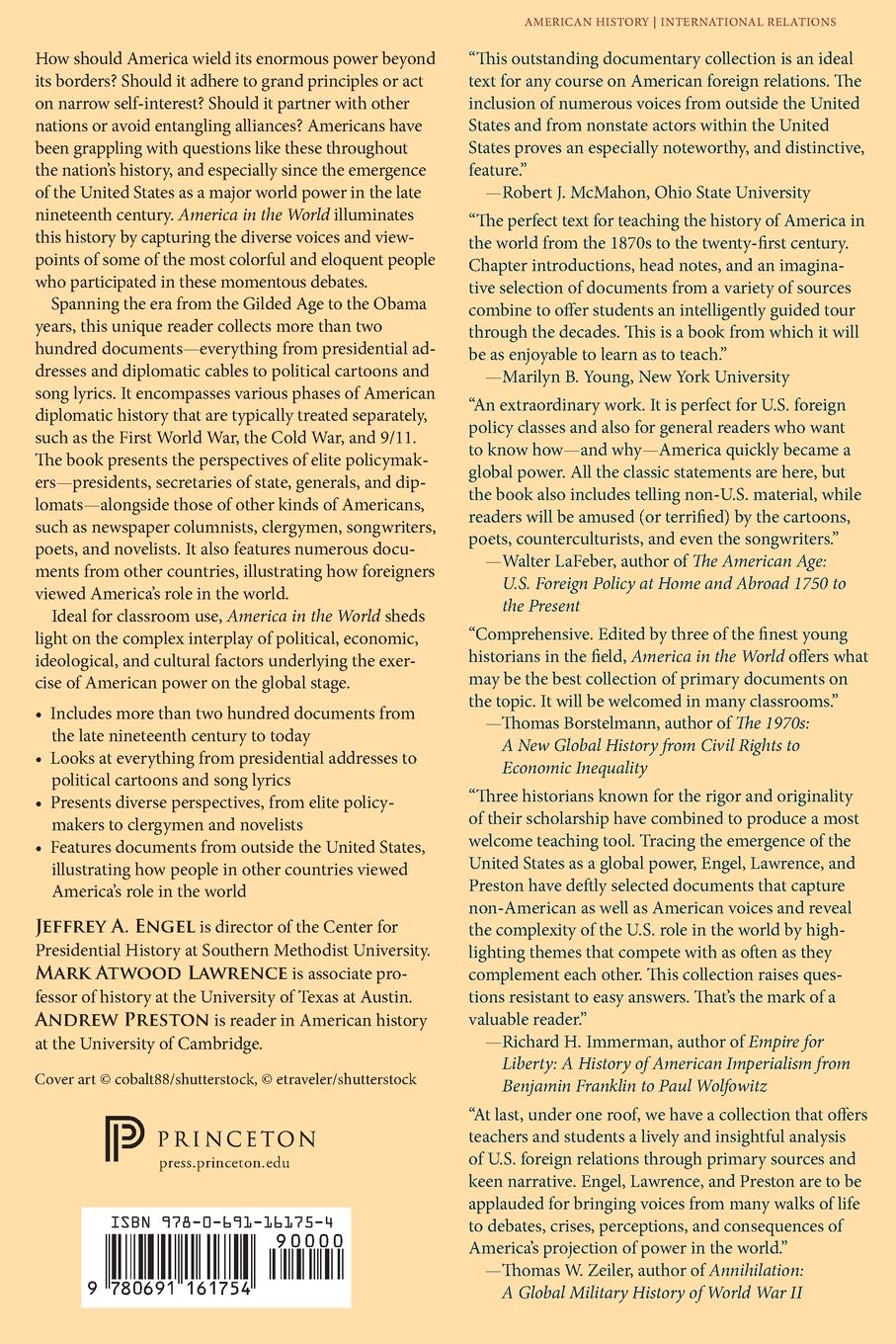America in the World: History of US Foreign Policy Documents from Spanish-American War to War on Terror | Diplomatic Studies & International Relations Resource
