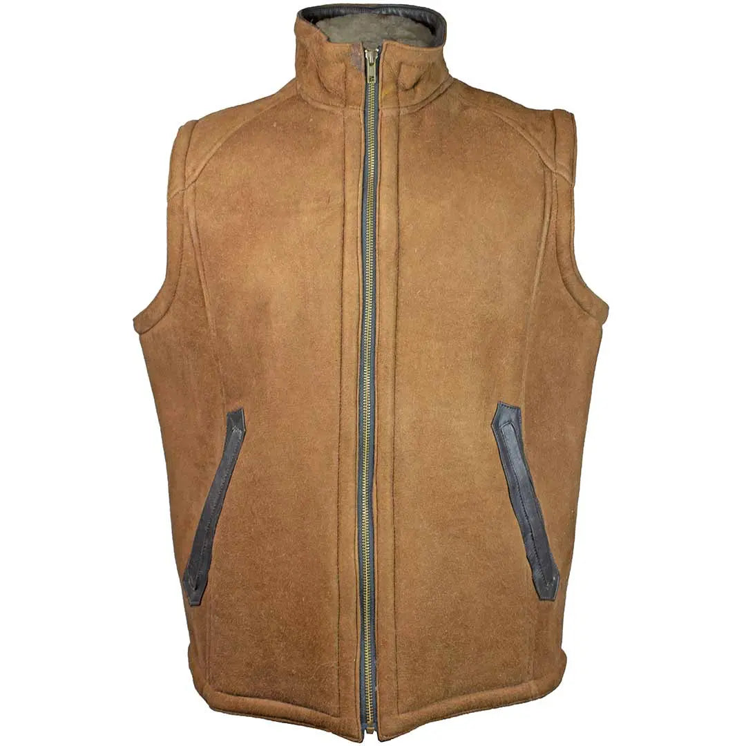 Erick Cordova Men's Barry Suede Vest - Stylish Brown Suede Waistcoat for Casual & Formal Wear | Perfect for Weddings, Parties & Office Outfits