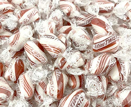 Peppermint Red & White Striped Candy Canes - 5lb Bulk Pack (Individually Wrapped) - Perfect for Christmas Stockings, Holiday Parties & Candy Buffets