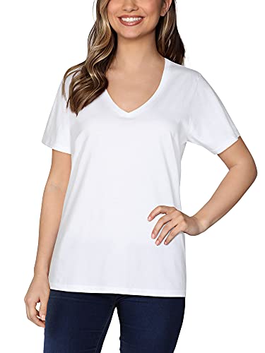 V-neck - White