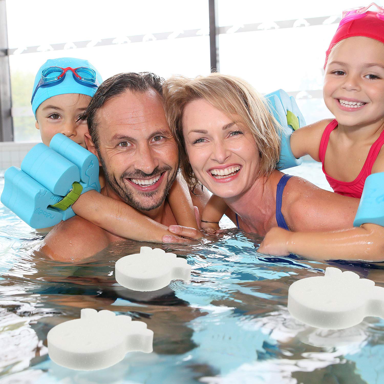16-Piece Octopus-Shaped Hot Tub Sponges - Oil & Scum Absorber for Pool & Spa Cleaning Accessories - Perfect for Hot Tubs, Jacuzzis & Swimming Pools