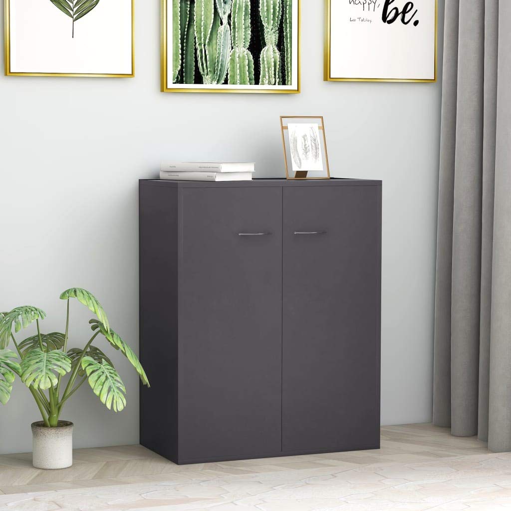 VVLXRIC Free Standing Sideboard Console Table - Kitchen Cupboard & Entryway Storage Cabinet for Kitchen, Office, Living Room | Durable Chipboard Design for Home Organization & Decor