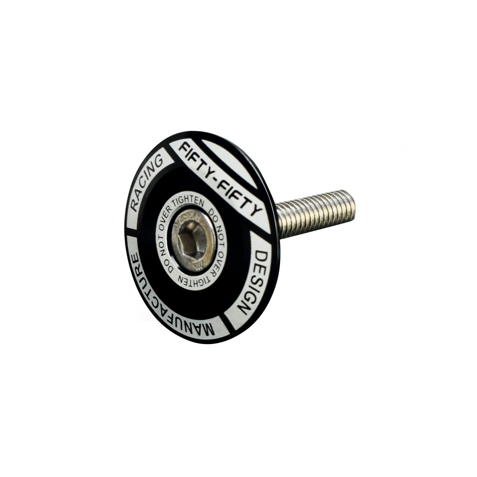 FIFTY-FIFTY Bike Headset Top Cap with Bolts - 1-1/8