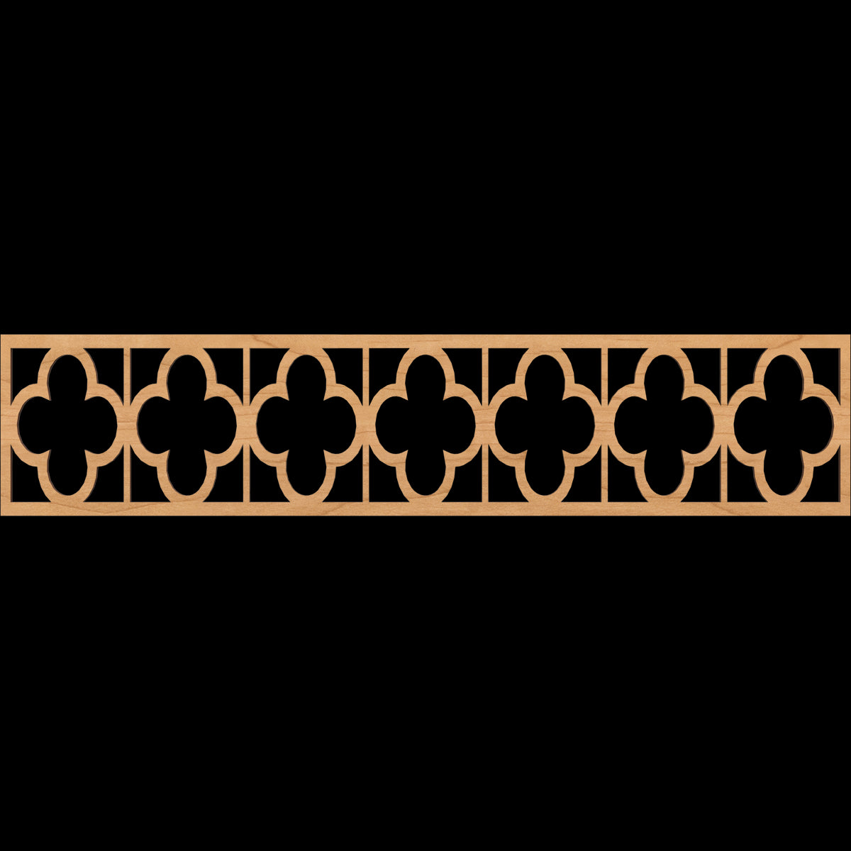 Woodall Fretwork Moulding - Decorative Wood Trim for Home & Furniture | Perfect for DIY Projects, Wall Decor, and Cabinet Accents