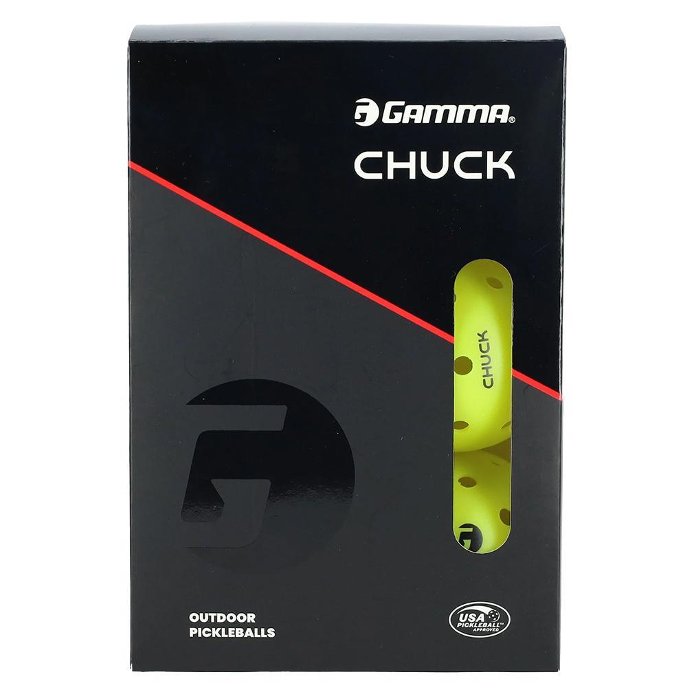 Chuck 6 Pack Pickleball Balls - Premium Outdoor/Indoor Game Balls for Pickleball Players & Enthusiasts | Perfect for Tournaments, Practice & Recreational Play