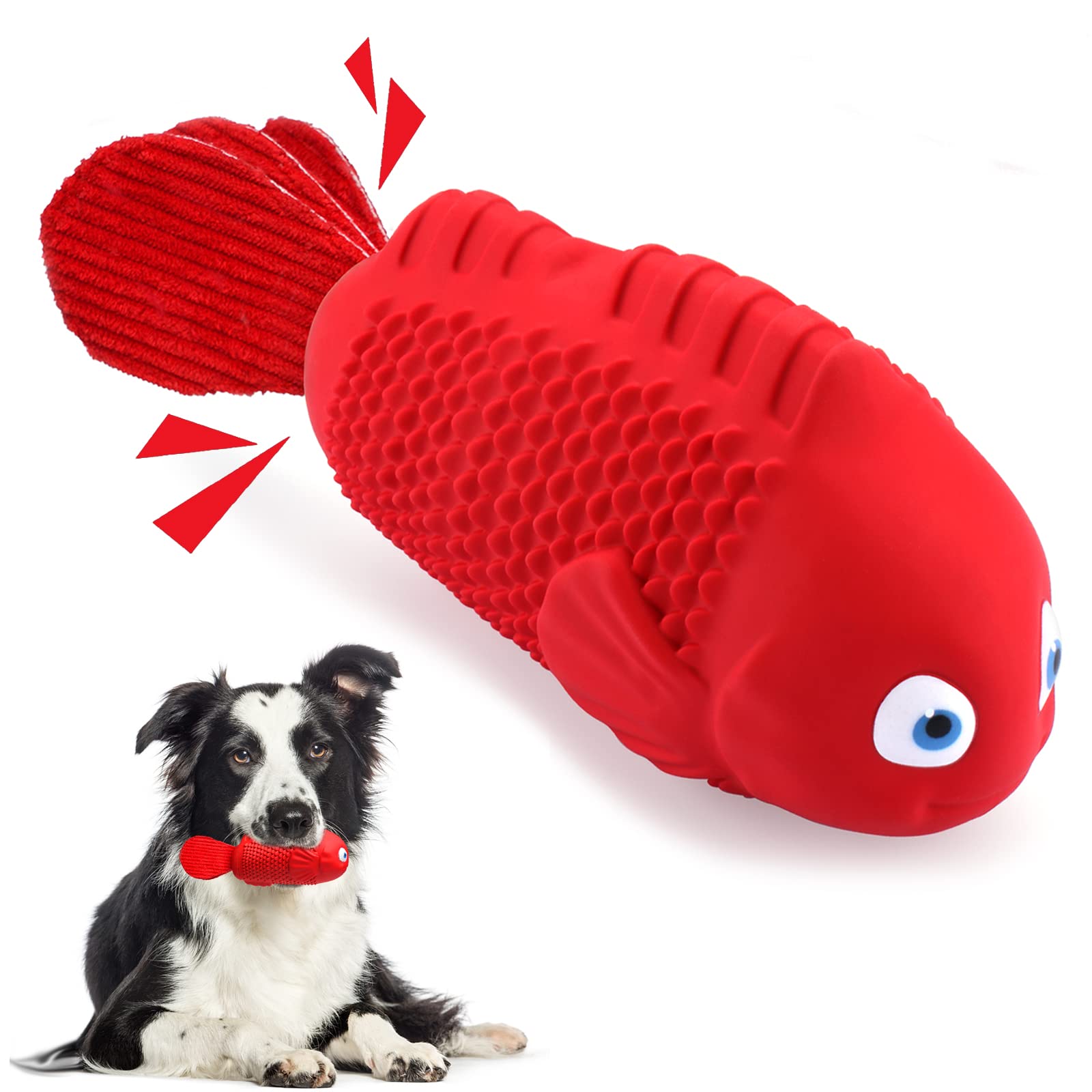Durable Dog Chew Toys for Aggressive Chewers - Large Breed Tough Chew Toys for Medium Dogs - Indoor/Outdoor Play