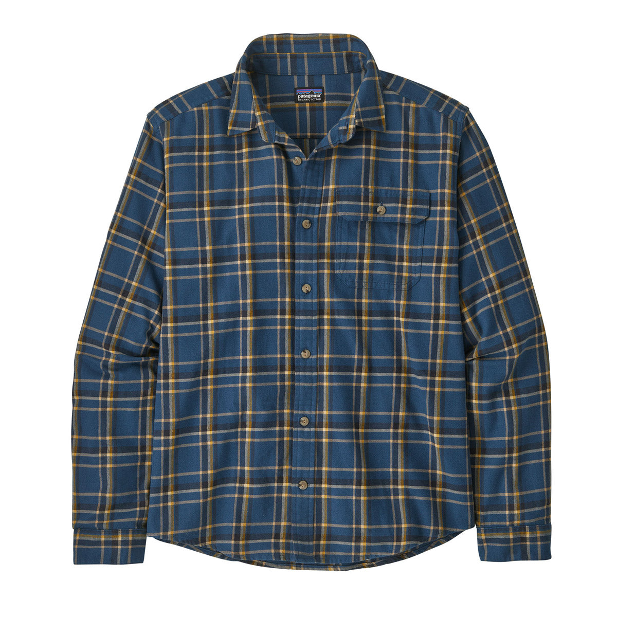 Men's Lightweight Cotton Flannel Shirt - Long Sleeve Casual Button Down Shirt for Fall & Winter | Outdoor Hiking, Camping & Everyday Wear