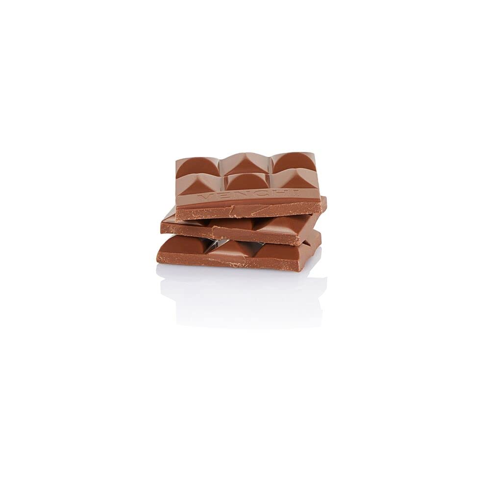 Venchi Premium Milk Chocolate Bar, 2.75 oz (78g) - Gluten Free, Rich & Creamy Italian Chocolate - Perfect for Gifts, Desserts & Snacking