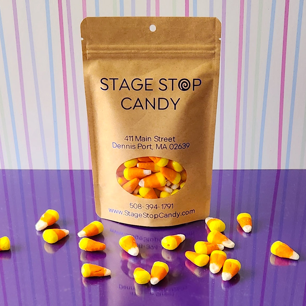 Crunchy Freeze Dried Candy Corn - Sweet Halloween Treats for Parties, Snacking & Gift Giving