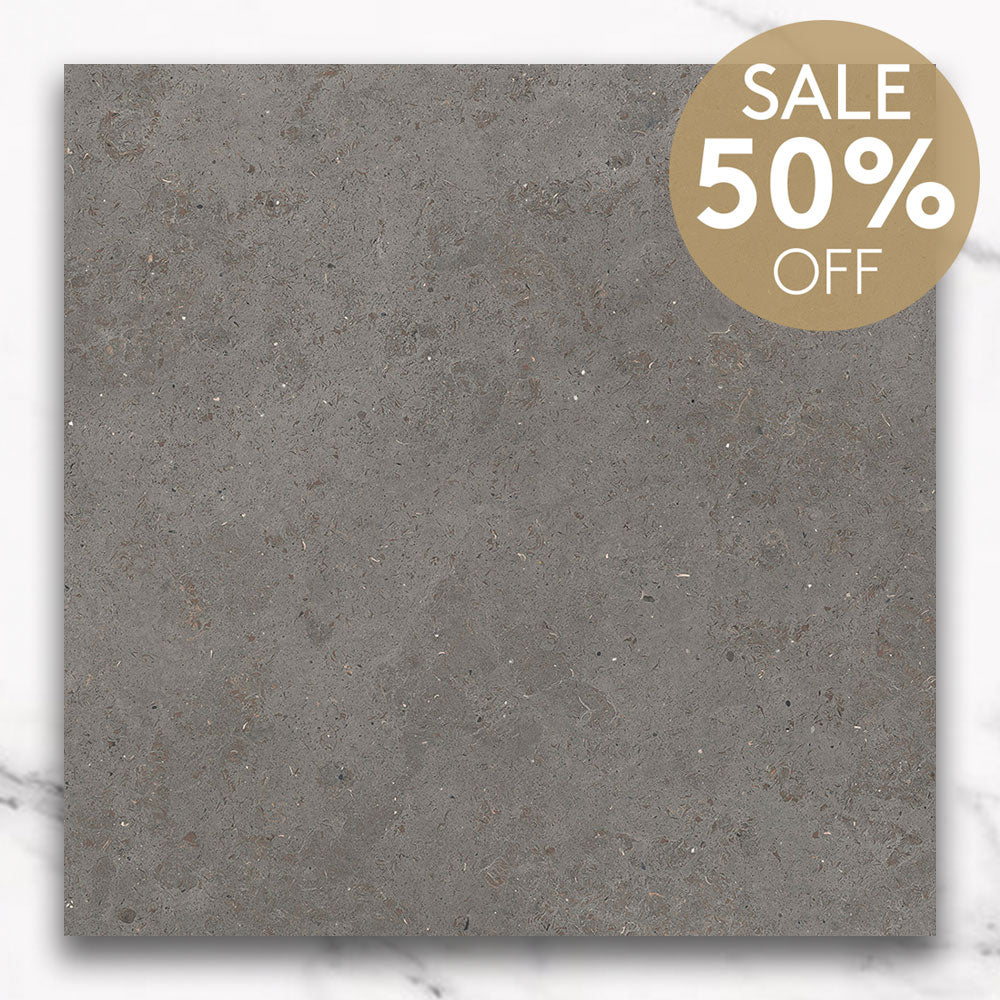 Leppora Fumo 1000x1000mm Stone Look Outdoor Porcelain Tile - Durable & Weatherproof for Patio, Garden & Poolside Decoration