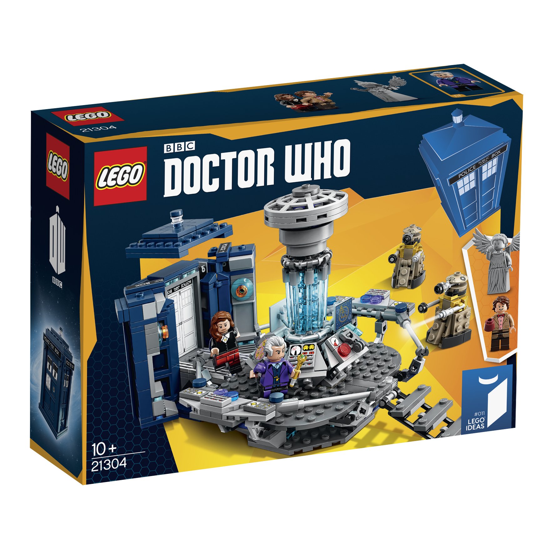 LEGO Ideas Doctor Who 21304 Building Kit (712 Pieces) - Collectible Model Set for Fans, Great Gift for Sci-Fi Lovers - Perfect for Display, Role Play & Creative Building Fun