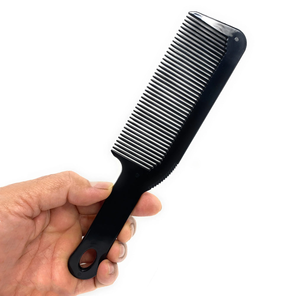 Scalpmaster 9 Inch Professional Barber Clipper Comb - Black Hair Cutting & Blending Comb for Fade, Taper & Precision Haircuts (1 Piece) - Perfect for Salon, Home & Professional Styling