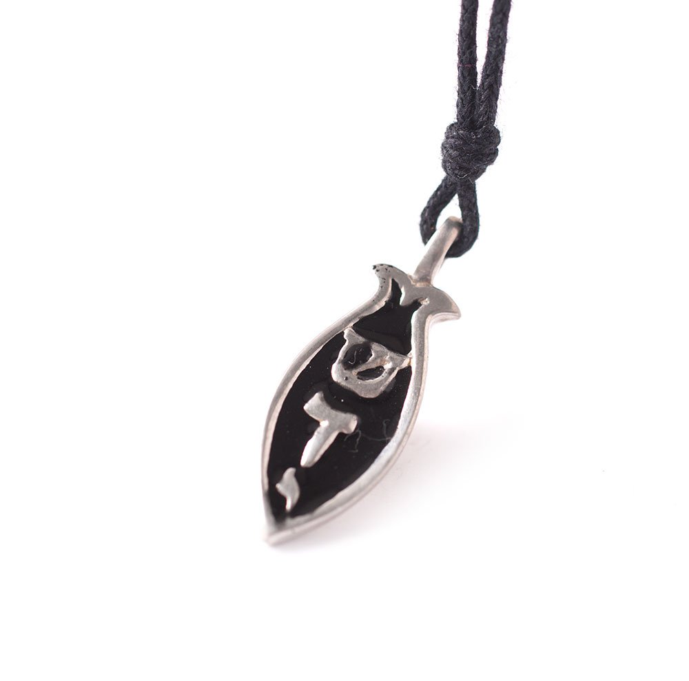 Vietsbay Judaica Hebrew Shaddai Jewish Silver Pewter Charm Necklace Pendant - Elegant Religious Jewelry for Men & Women - Perfect for Hanukkah Gifts, Bar Mitzvah, and Jewish Wedding Accessories