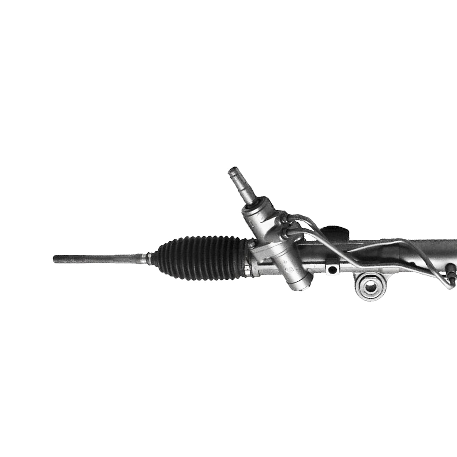 Detroit Axle - Complete Power Steering Rack & Pinion Assembly Replacement for 2006-2008 Hummer H3 with 14mm Tie Rods | Durable Steering System for Off-Road Adventures & Daily Commutes