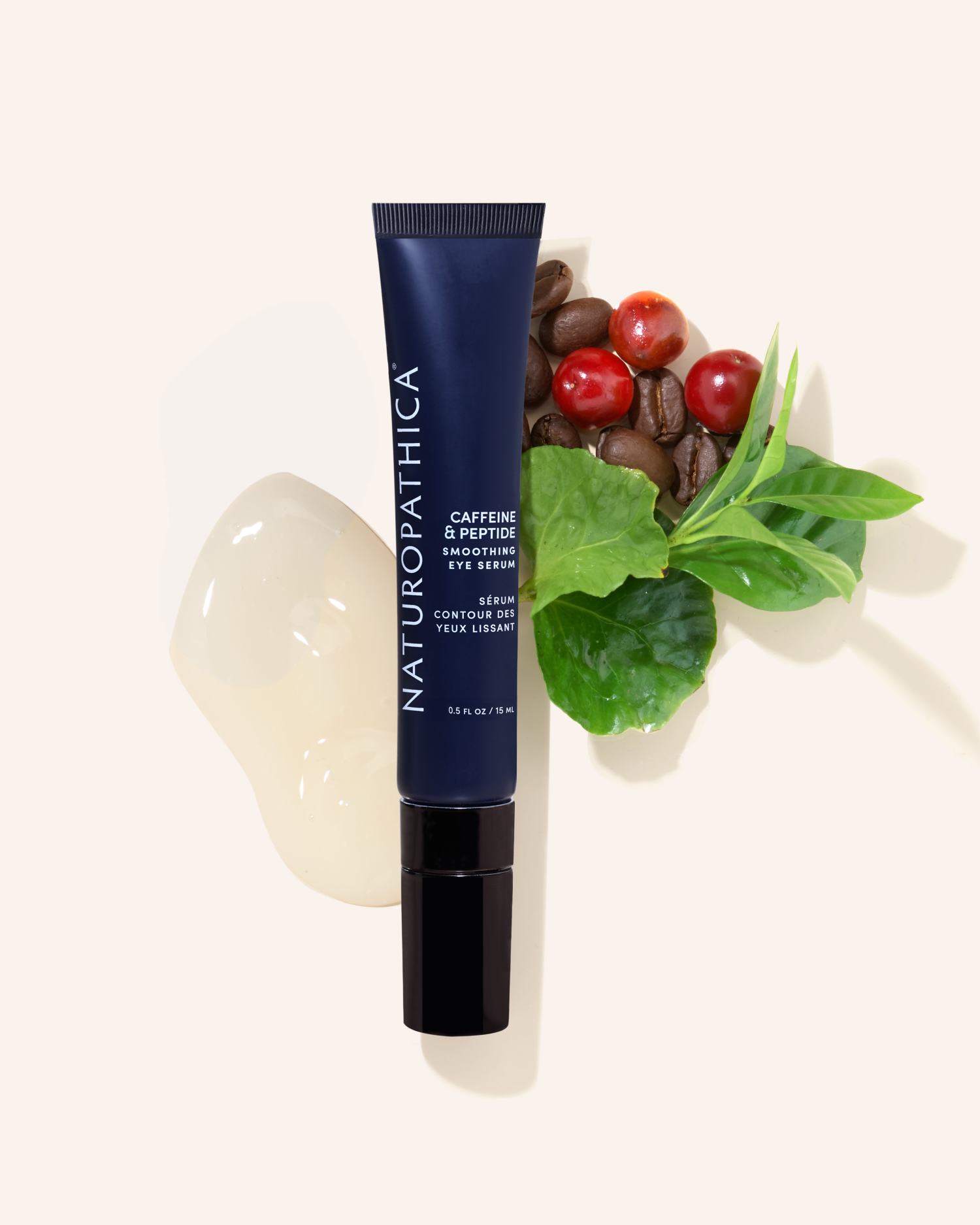 Best Caffeine + Peptide Eye Serum for Dark Circles & Puffiness - Anti-Aging Under Eye Treatment for Brighter, Youthful Look - Perfect for Morning Skincare Routine & Travel