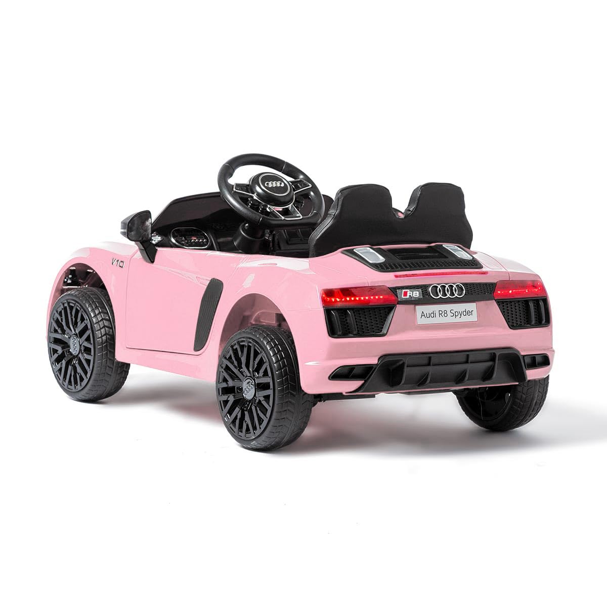 Audi R8 RS 12V Kids Electric Ride-On Car - Realistic Licensed Battery-Powered Toy Vehicle for Boys & Girls Ages 3-8 | Perfect for Indoor Play, Outdoor Driveways, Birthday Gifts & Pretend Play Adventures