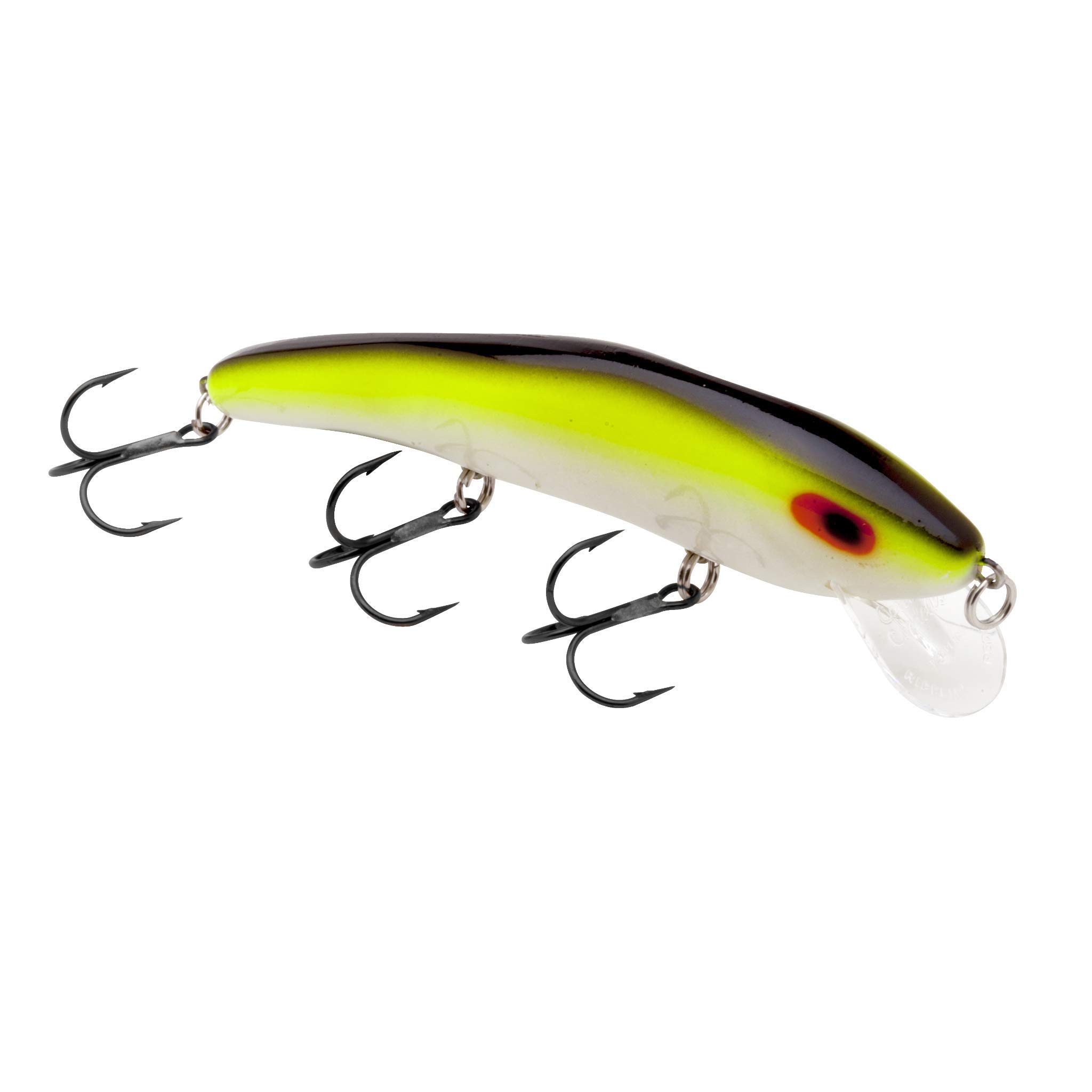 Cotton Cordell Ripplin Red Fin Fishing Lure - Topwater Bass Fishing Bait for Freshwater & Saltwater - Perfect for Trout, Walleye, Pike & Muskie Fishing