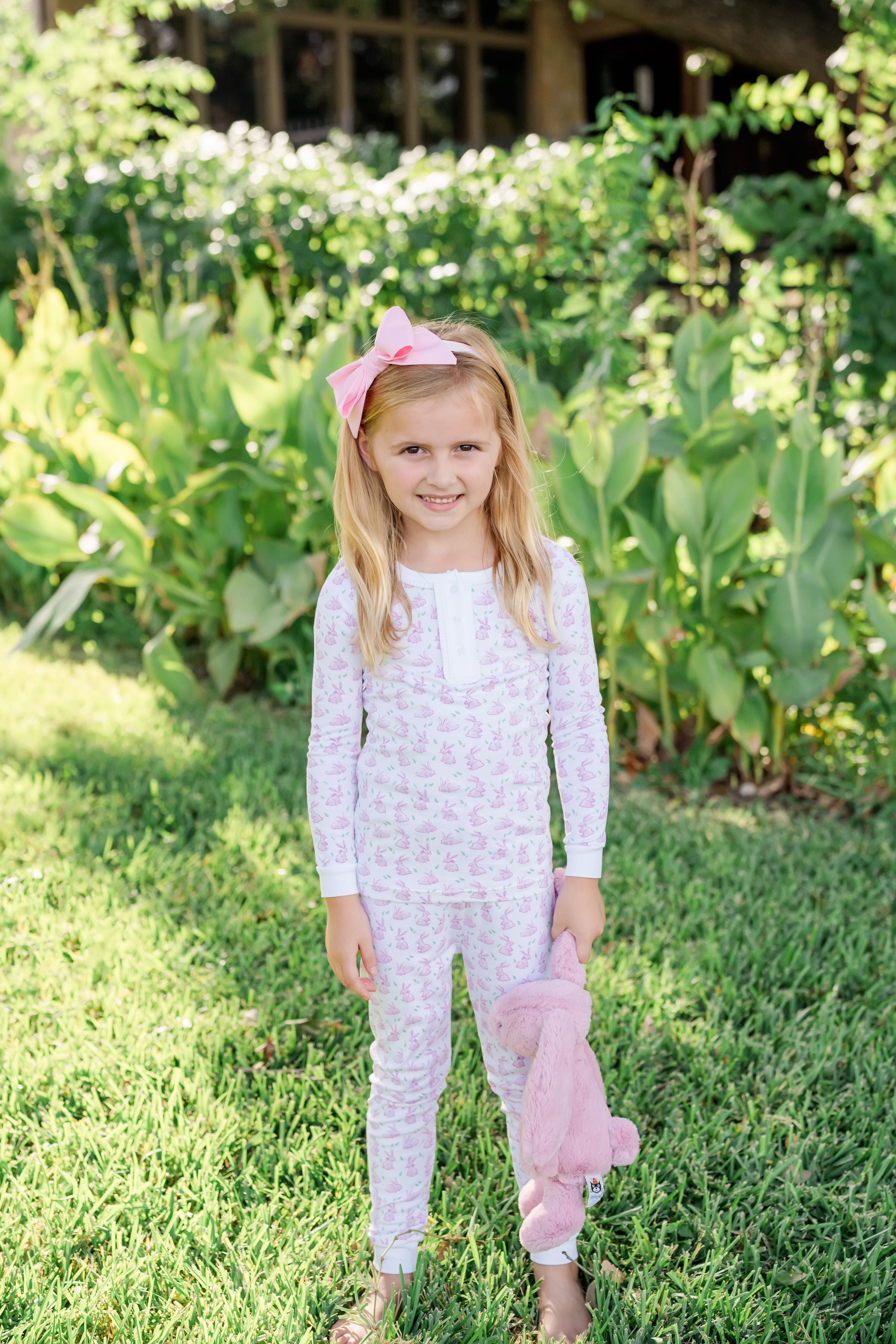 Alden Pajama Set for Women - Soft Cotton Sleepwear with Bunny Print | Cozy Loungewear for Home, Sleepovers & Relaxation