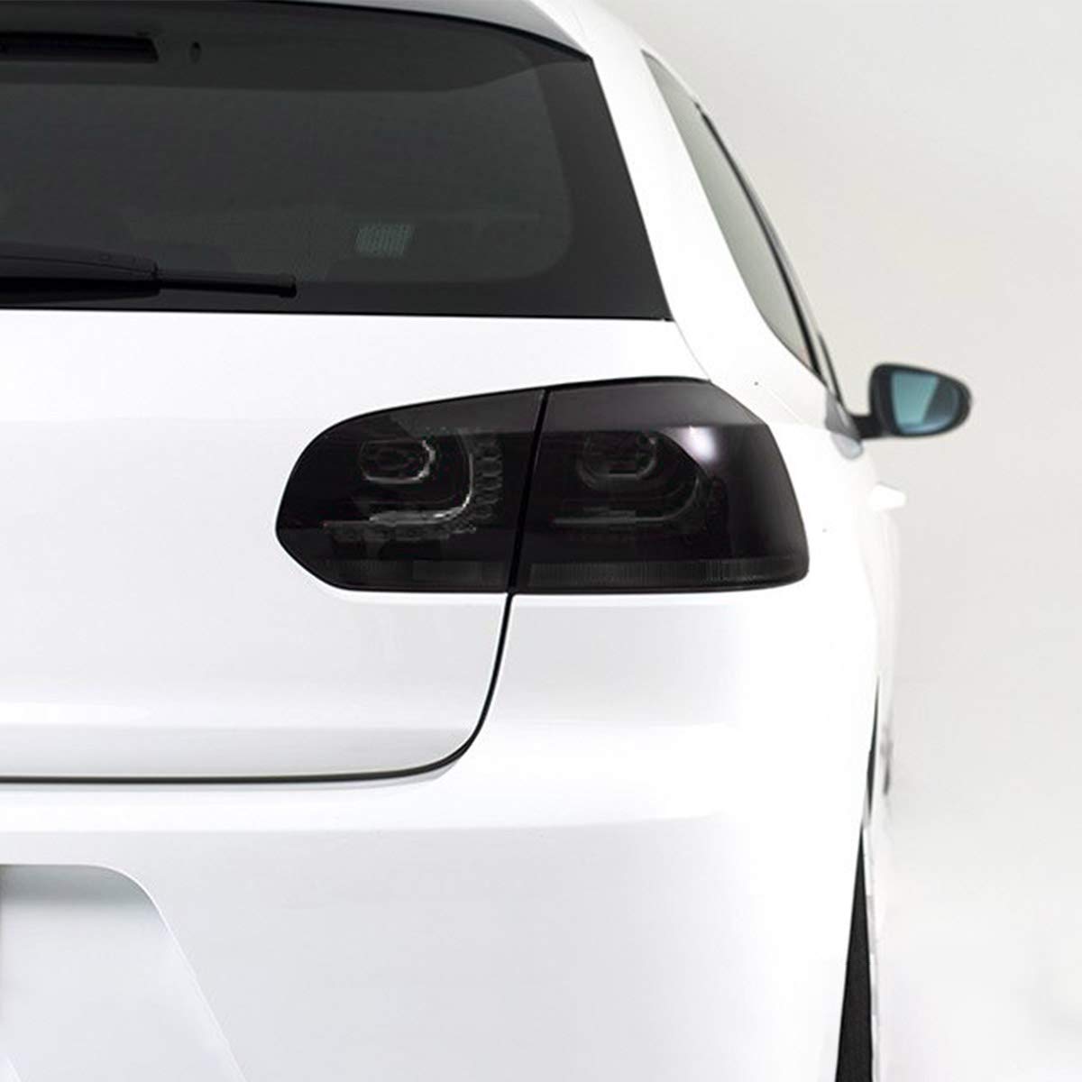 VLAND Full LED Tail Lights for VW Golf 6 MK6 (2010-2014) - Sequential Turn Signals, Brake Lights, DRL, Reverse & Fog Lights with Smoked Lens - Premium Rear Lamp Assembly for Enhanced Style & Safety - Perfect for Night Driving & Car Customization